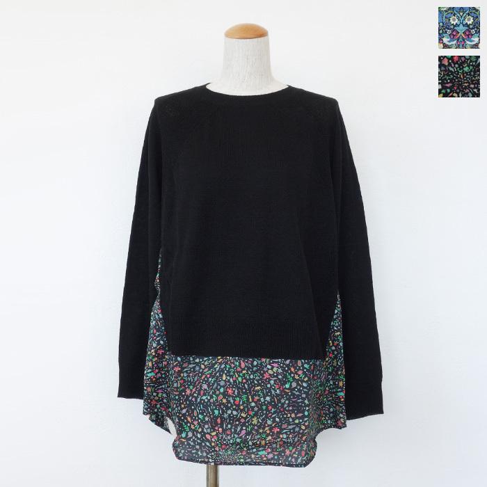 Sale 30 Off J Sloane ジェイスローアン ニット リバティプリント 異素材切替 長袖 クルーネック Sw346 返品不可 Sw348 06 Ineya Zushi 通販 Yahoo ショッピング