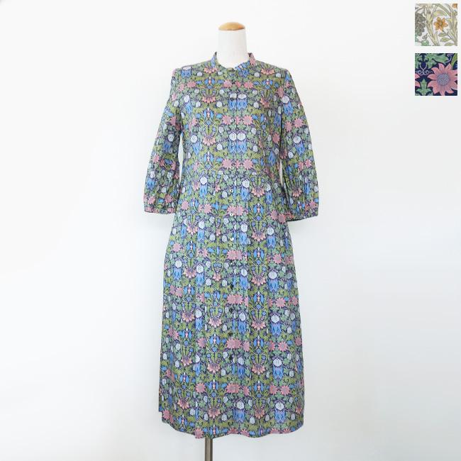 J.Sloane (ジェイスローアン) シャツ ワンピース リバティプリント