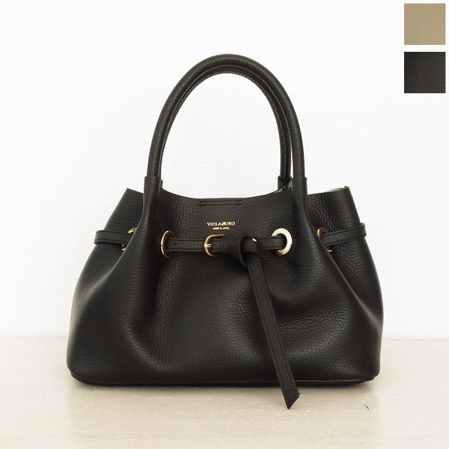 VIOLAd'ORO (ヴィオラドーロ) トートバッグ Wフェイスレザー