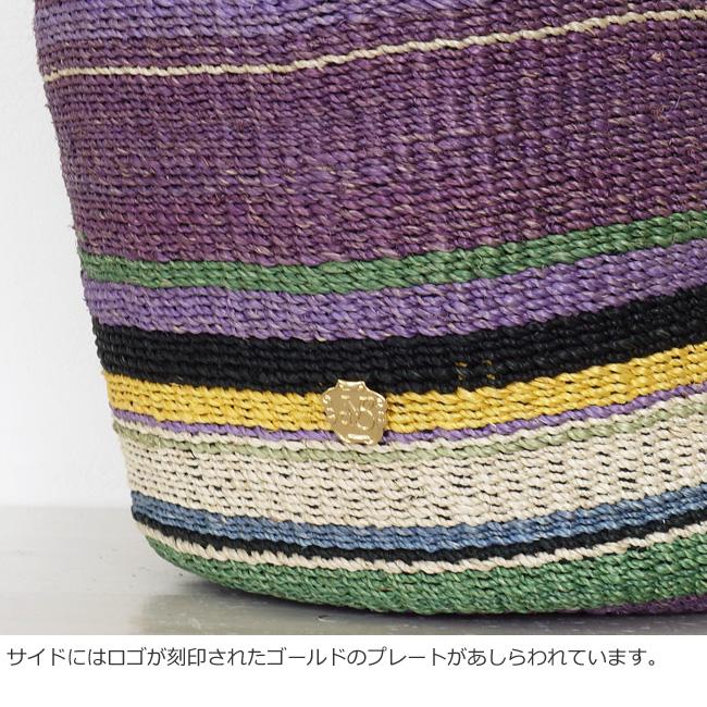 VIOLAd'ORO (ヴィオラドーロ) トート かご バッグ アバカ マルチ