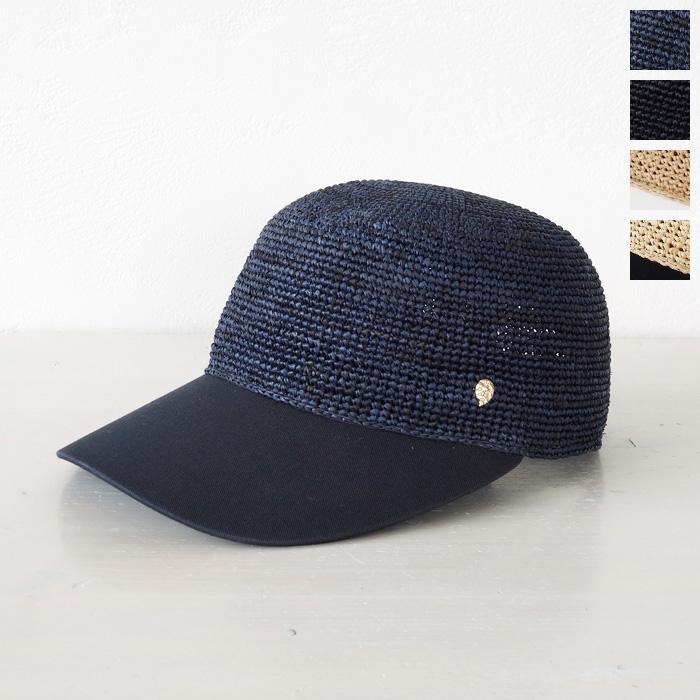 未使用 HELEN KAMINSKI ラフィア キャップ VIVETTE 黒 ヘレンカミンスキーのラフィアキャップ Vivette｜送料無料