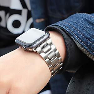 Apple Watch最新シーリズに対応 全シーリズ対応　金属ベルト高級ステンレス バンドプッシュ式 Ｄ バックル ビジネス風ストラップ |  | 06