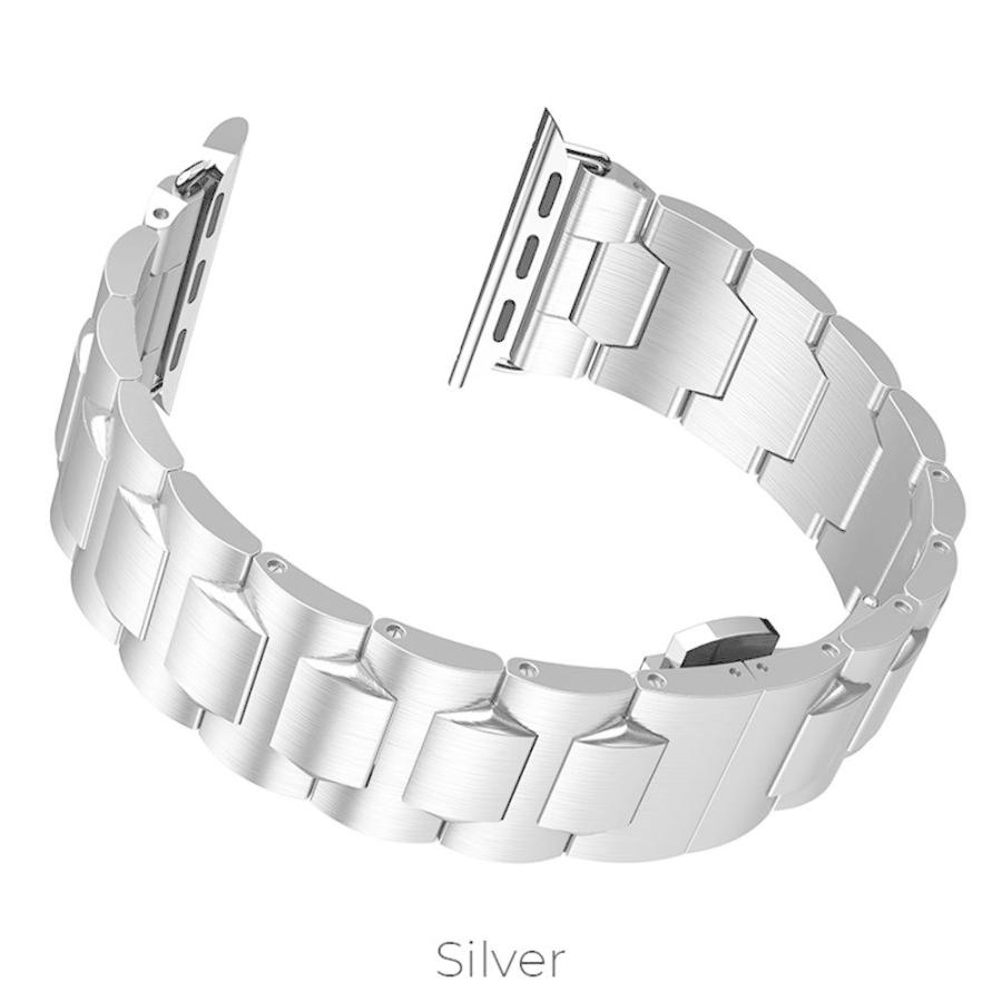 Apple Watch最新シーリズに対応 全シーリズ対応　金属ベルト高級ステンレス バンドプッシュ式 Ｄ バックル ビジネス風ストラップ |  | 07