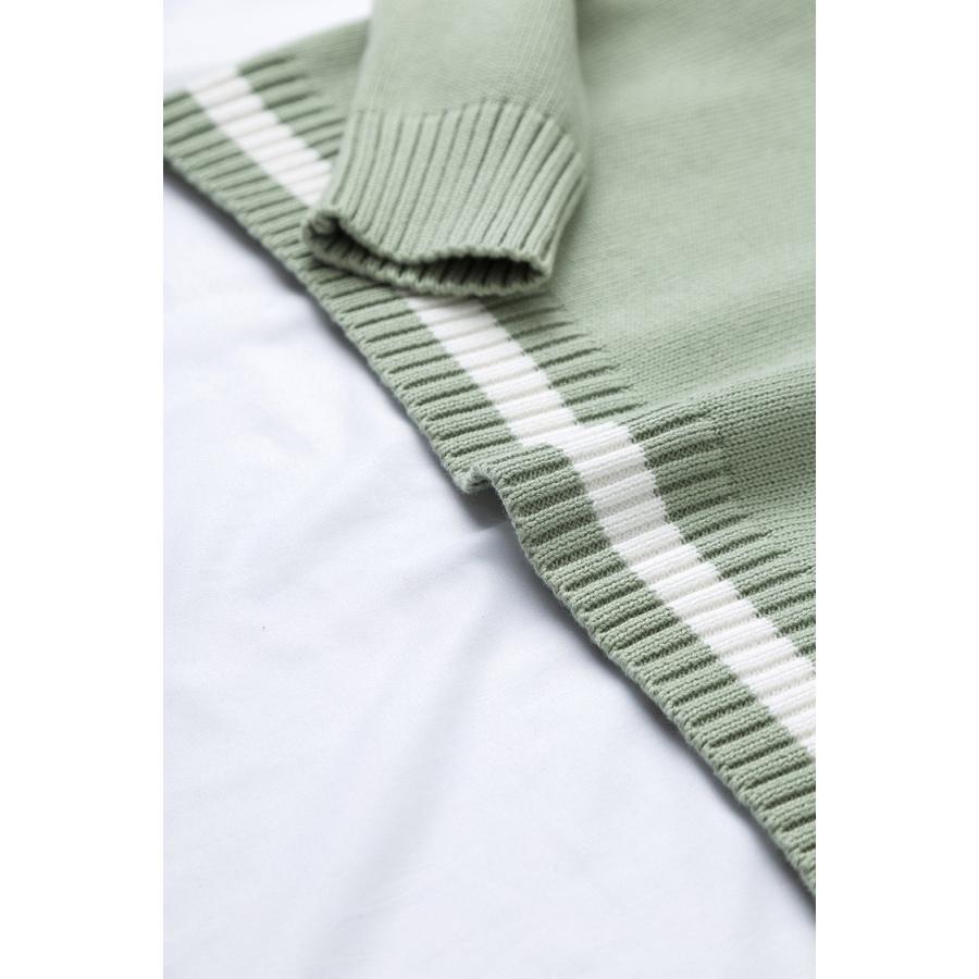 綿100%学生制服セーター Vネックスクールセーターライン入り |  | 14