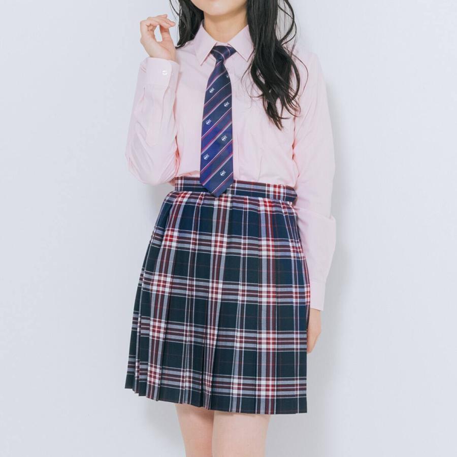 女子長袖半袖学生用カッターシャツ透けないYシャツ制服スクールシャツ無地 |  | 12