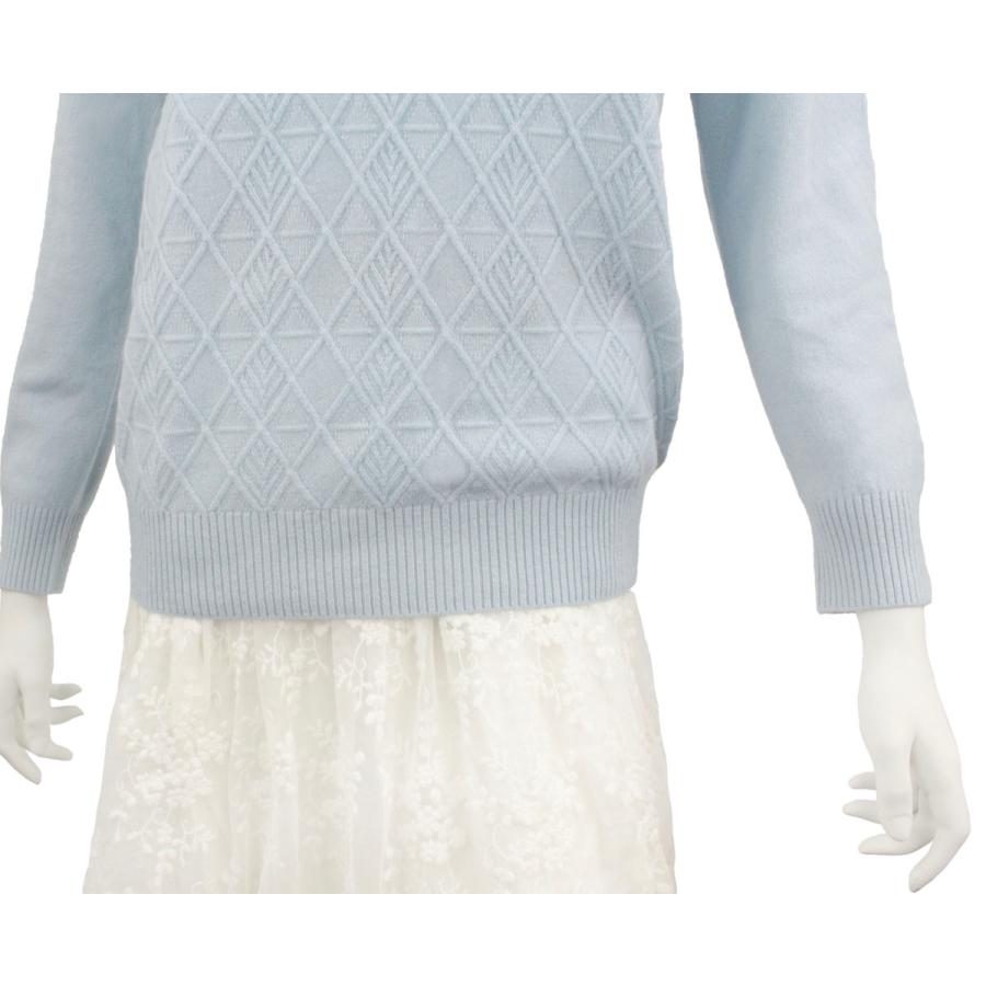 Deaier カシミヤ100%クルーネックセーター |  | 03