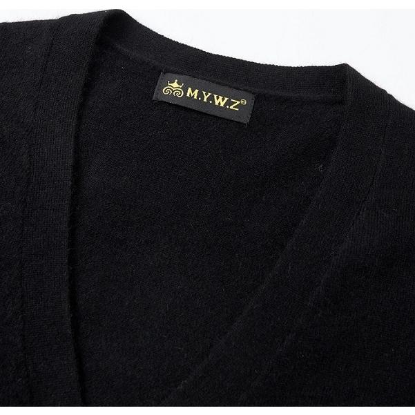 M.Y.W.Z アンゴラニットブレンドセーター/カーディガン メンズ