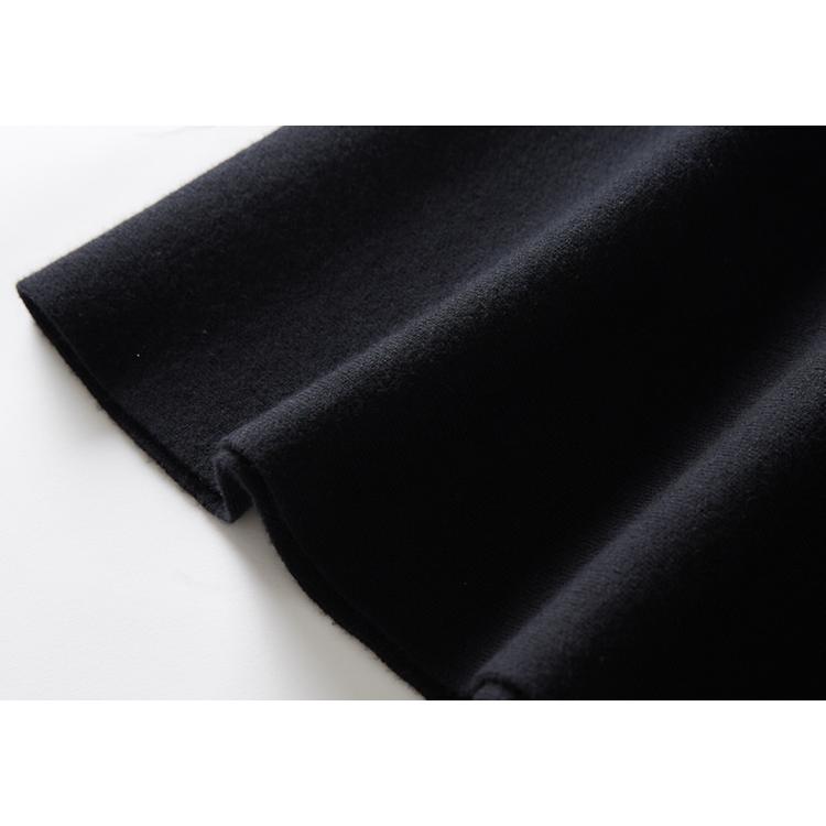 hopeshow ニットワンピース チュニック 着痩せ 体型カバー長袖 |  | 05