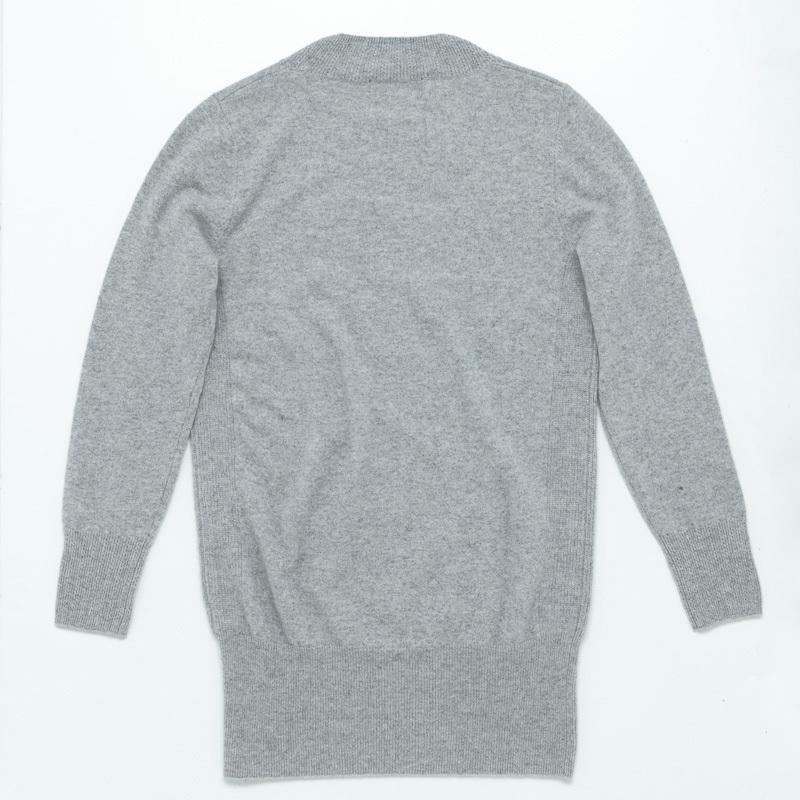 Deaier カシミヤ100%クルーネックオーバーサイズニットチュニック |  | 02