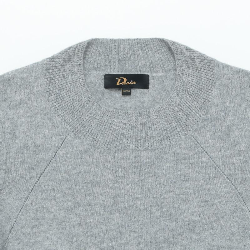 Deaier カシミヤ100%クルーネックオーバーサイズニットチュニック |  | 03