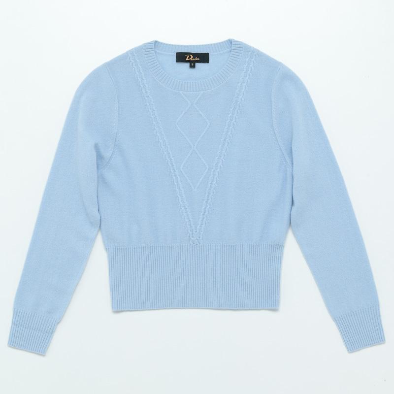 Deaier カシミヤ100%クルーネックニット |  | 02