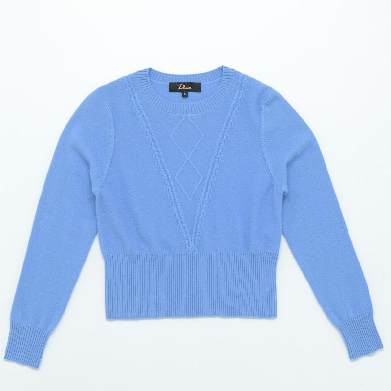 Deaier カシミヤ100%クルーネックニット Deaier カシミヤ100%クルーネックニット : AMIMONOcollection