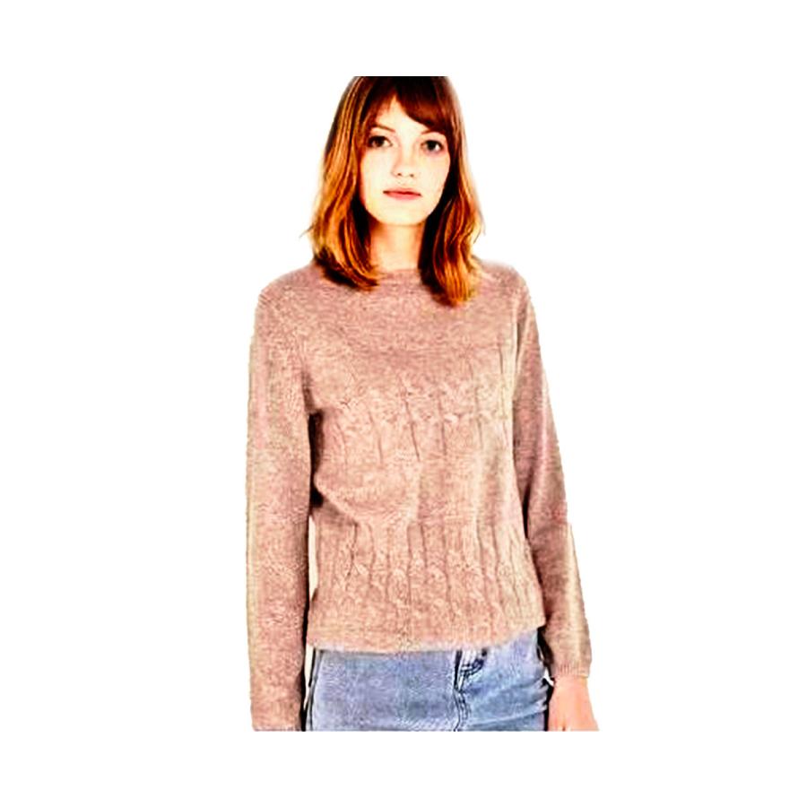 Deaier カシミヤ/ウール混クルーネックニットレディースセーター |  | 05