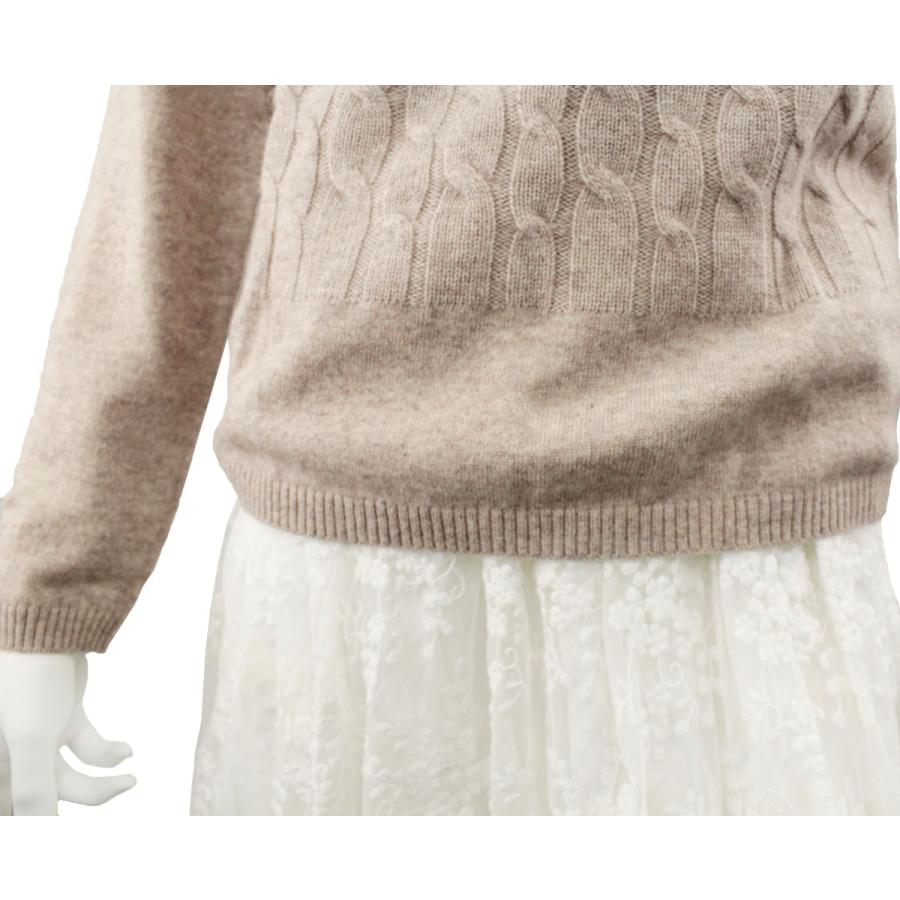 Deaier カシミヤ/ウール混クルーネックニットレディースセーター |  | 06