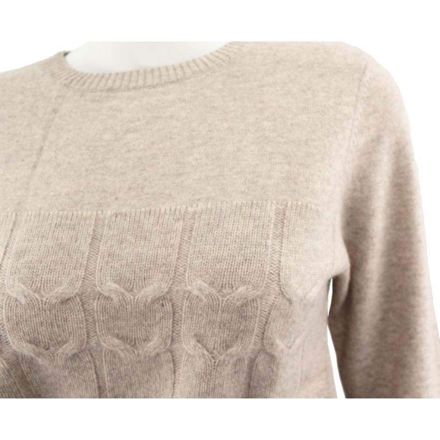 Deaier カシミヤ/ウール混クルーネックニットレディースセーター |  | 07