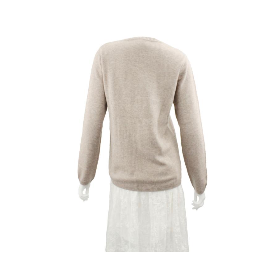 Deaier カシミヤ/ウール混クルーネックニットレディースセーター |  | 08