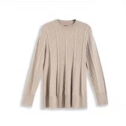 Deaier カシミヤ/ウール混クルーネックレディースニット/セーター | 