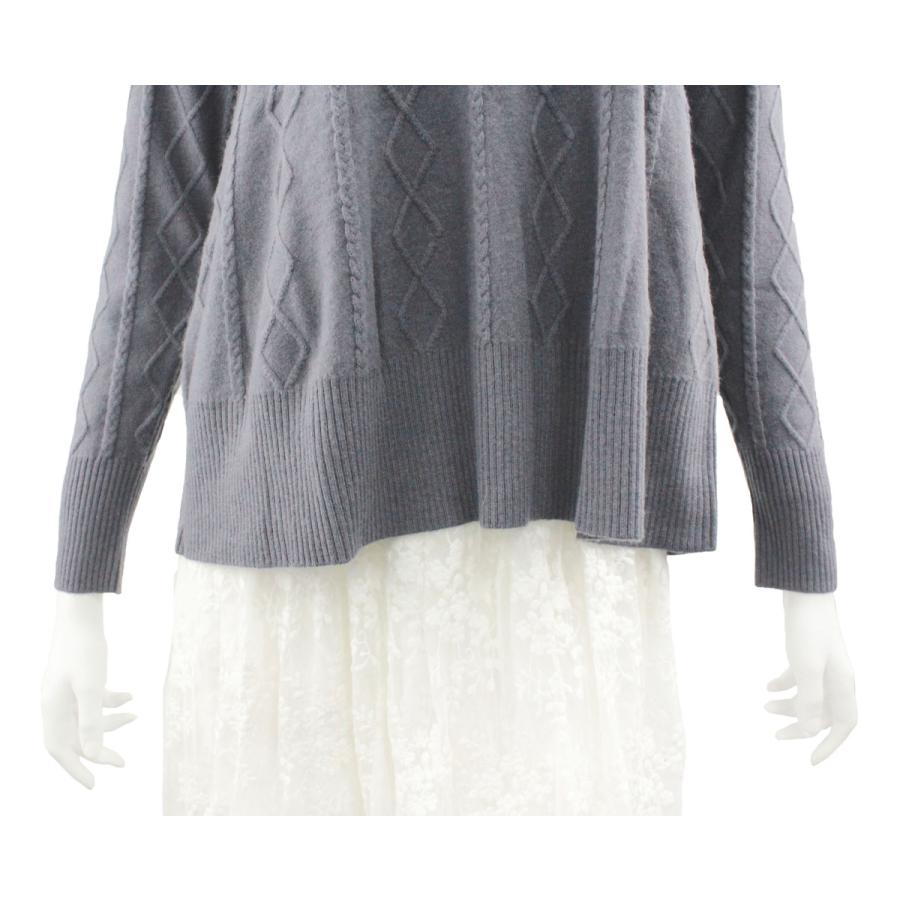 Deaier カシミヤ/ウール混クルーネックレディースニット/セーター |  | 04