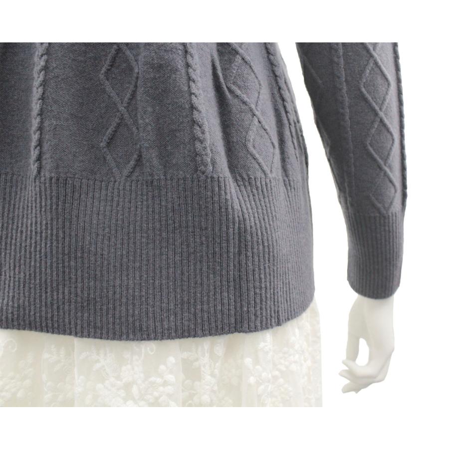 Deaier カシミヤ/ウール混クルーネックレディースニット/セーター |  | 07