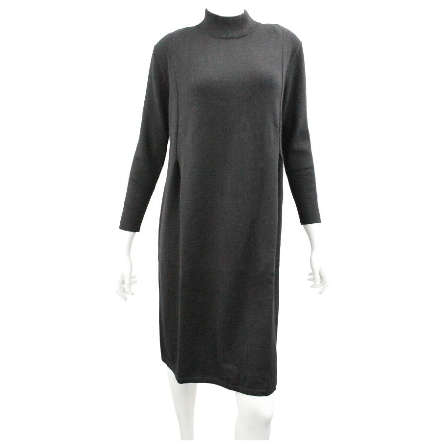 Deaier アンゴラウサギ混クルーネックワンピースチョニック |  | 01