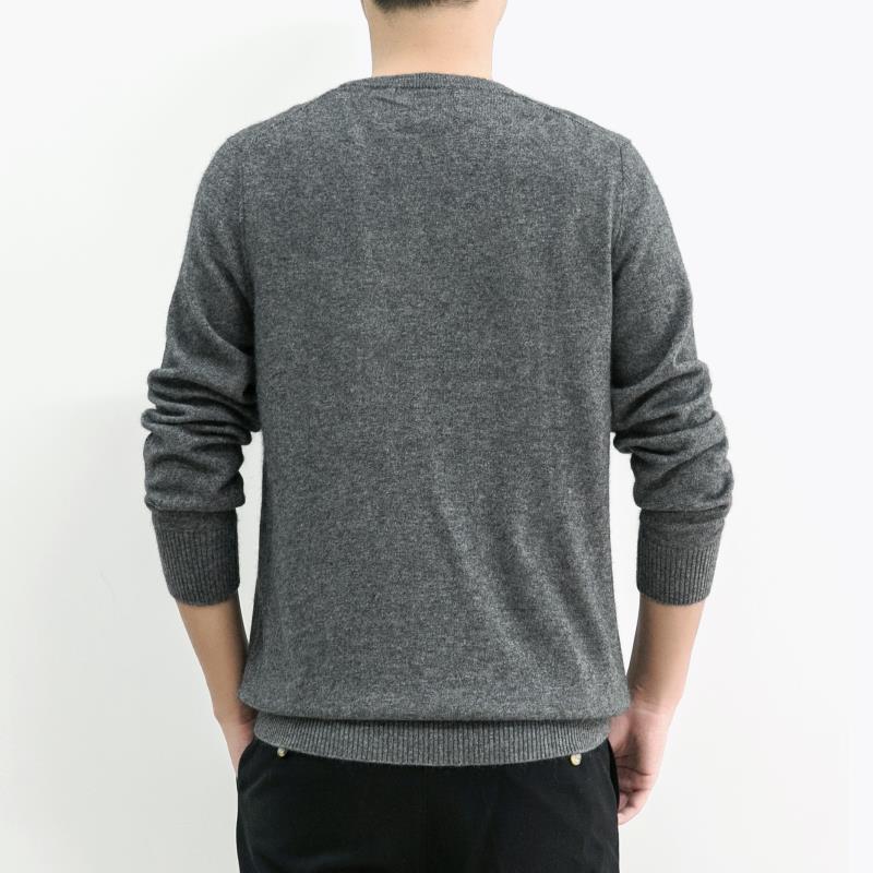 アンゴラウサギカシミヤ　メンズセーター　クールネック |  | 03