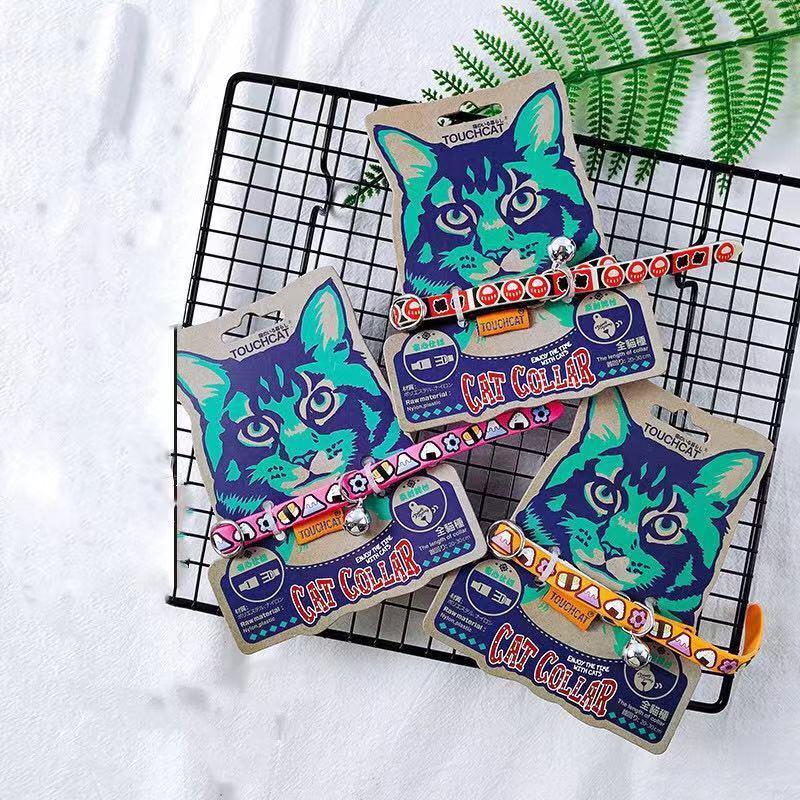 [TOUCHCAT] 犬猫兼用首輪シリコーン製鈴付き超軽量首輪 |  | 02