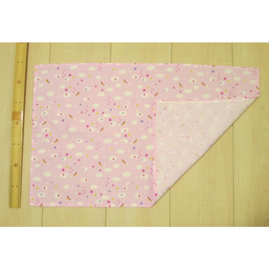 35×55サイズ大きい給食用ランチョンマット【ピンクにくも、星、しずく柄】 |  | 03