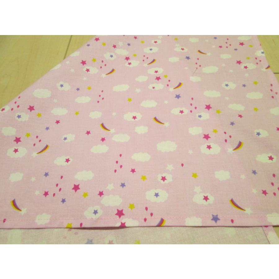 35×55サイズ大きい給食用ランチョンマット【ピンクにくも、星、しずく柄】 |  | 06