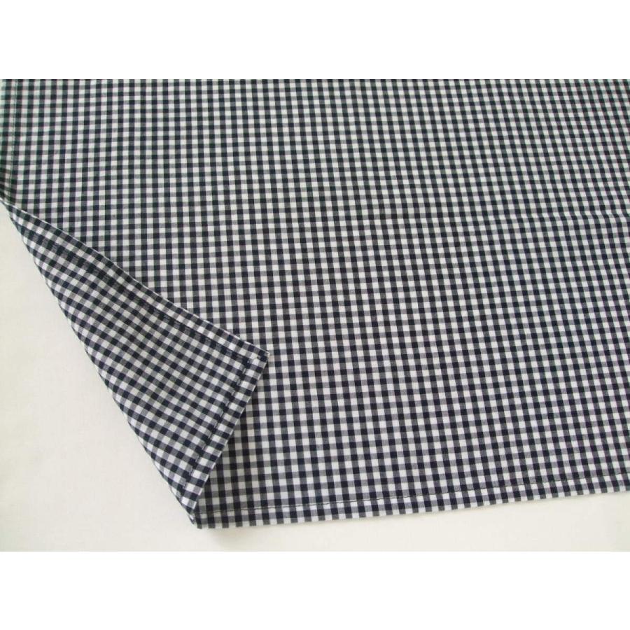 給食用綿ランチョンマット45×35【黒のギンガムチェック3.5mm】 |  | 01