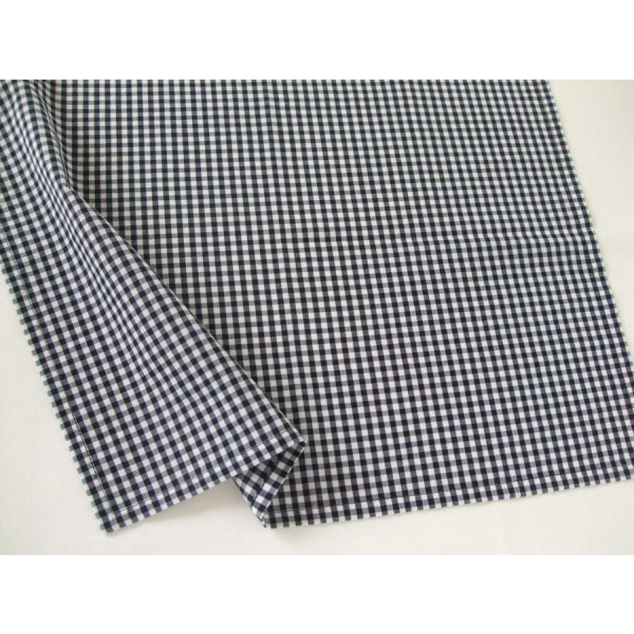 給食用綿ランチョンマット45×35【黒のギンガムチェック3.5mm】 |  | 02