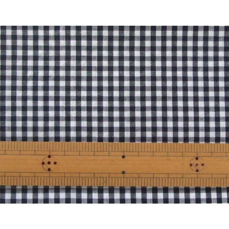 給食用綿ランチョンマット45×35【黒のギンガムチェック3.5mm】 |  | 05