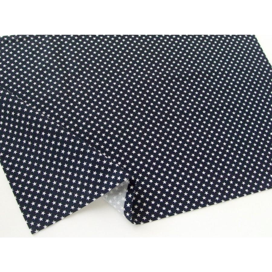 給食用ランチョンマット55×35【濃紺に白い星柄】 |  | 02