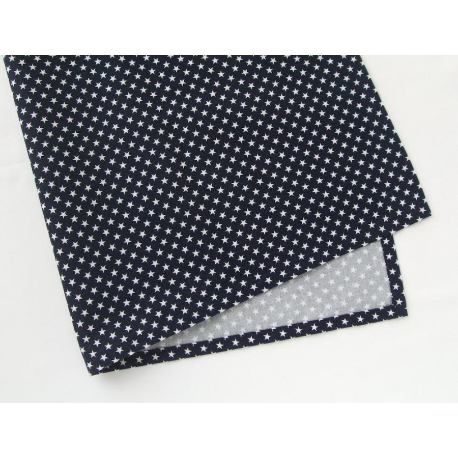 給食用ランチョンマット55×35【濃紺に白い星柄】 |  | 03