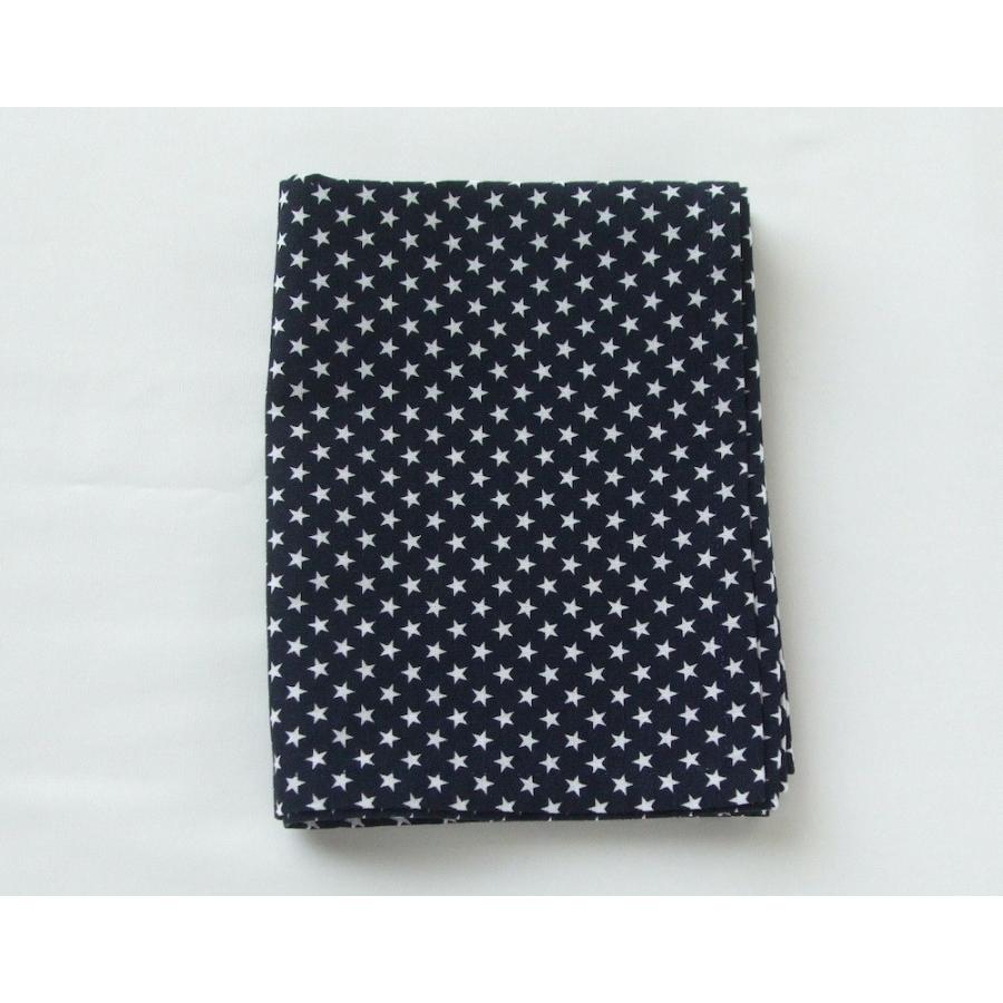 給食用ランチョンマット55×35【濃紺に白い星柄】 |  | 06