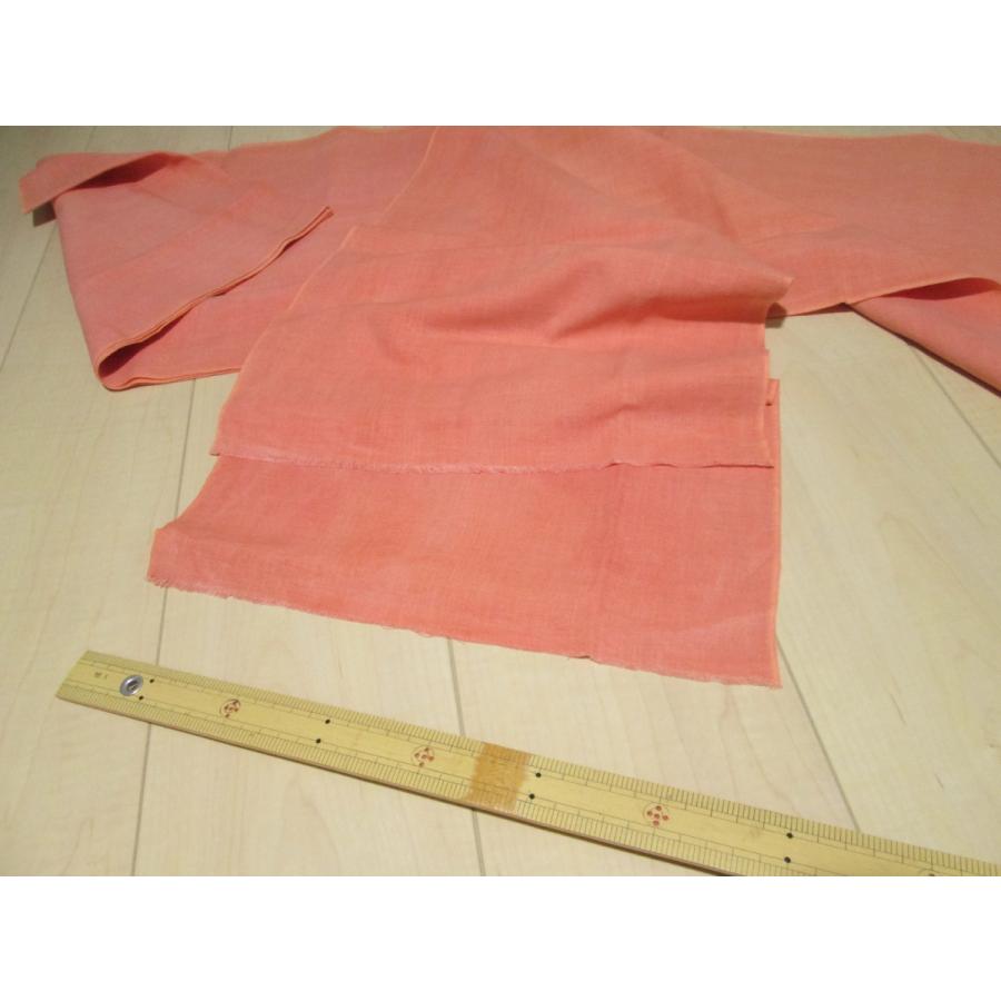 天然素材草木染めのさらし 抱っこ紐・おんぶ紐☆あかね染め あかね色インテリア 防災グッズにも　5ｍ きりっぱなしのさらし《D》 |  | 04