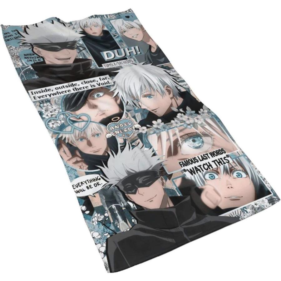 呪術廻戦 フェイスタオル 五条悟 虎杖 悠仁 伏黒恵 狗卷棘 最も 釘崎野薔薇 タオル 柔らか肌触り 気 おしゃれ アニメ 家庭用 スポーツ 軽量 抗菌防臭