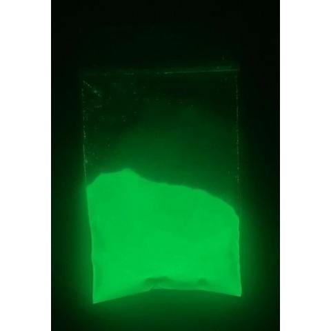 蓄光パウダー（顔料） 粒径100μ 黄緑色発光 25g : 30ショップ ヤフー店