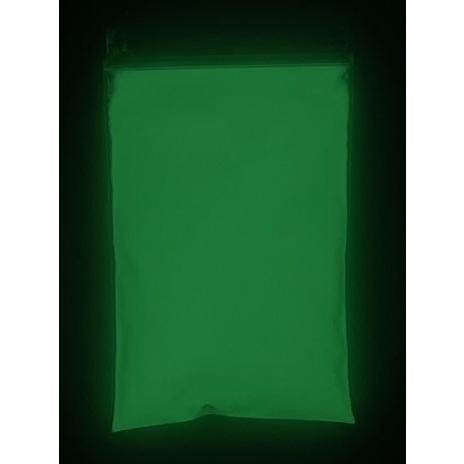 蓄光パウダー（顔料）粒径100μ 黄緑色発光 50g : 30ショップ ヤフー店