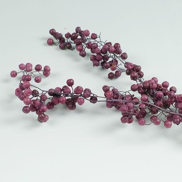 ペッパーベリー プリザーブド パープルドライフラワー フラワーアレンジメント 花材 花資材 実もの Arrahma Co