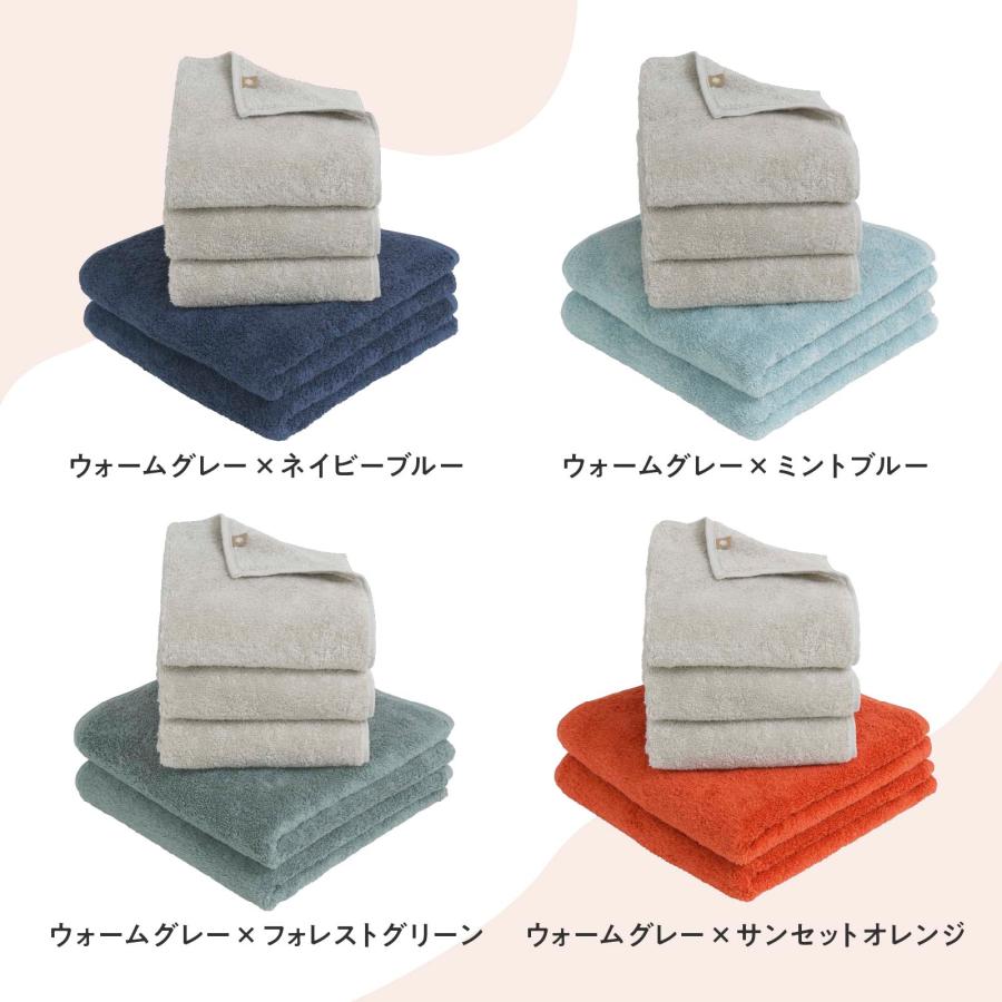 ミニバスタオル フェイスタオル まるで雲 ふわふわ モチモチ 白