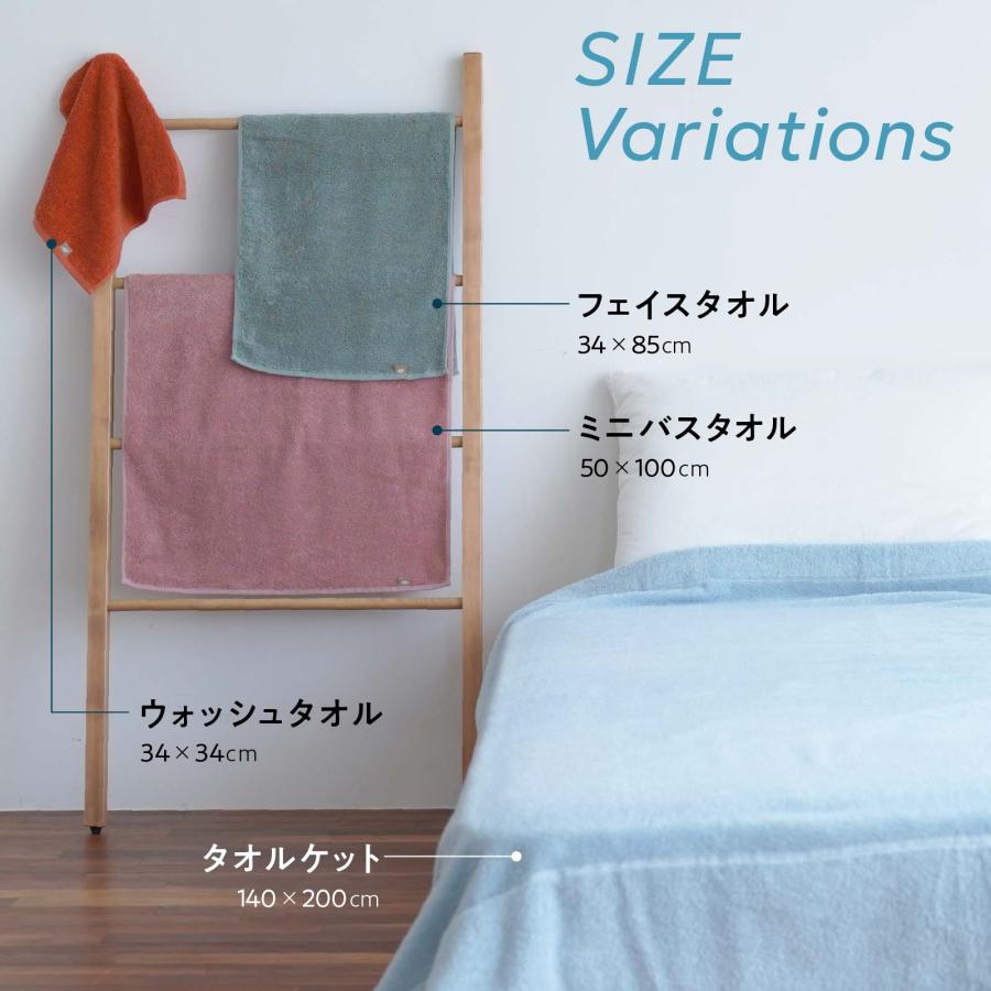 ミニバスタオル フェイスタオル まるで雲 ふわふわ モチモチ 白