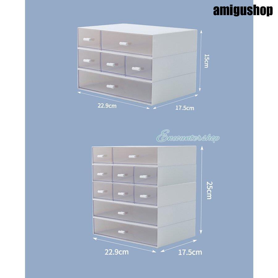 収納ケース 積み重ね 引き出し レターケース デスクトレー デスク収納 小物収納 カラーボックス用 A5 小物収納ケース 小物入れ 卓上 机上 文房具収納 事務用品｜amigushop｜08