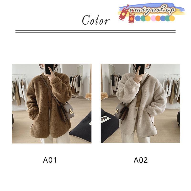 Amazon | もこもこ ボアブルゾン レディース ドロップショルダー