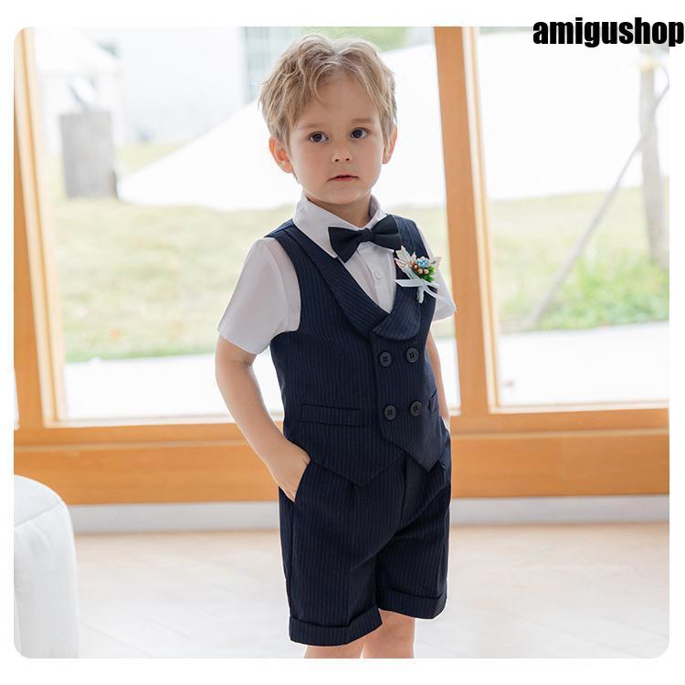 ピアノ発表会 服装 結婚式 子供 男の子スーツ 半袖 夏 ベビー