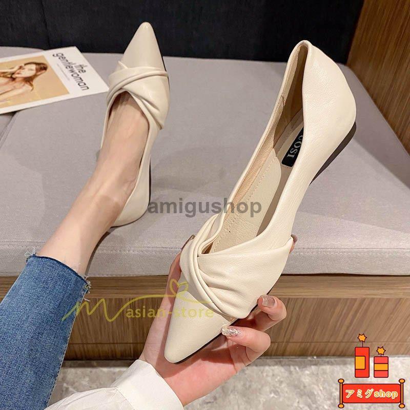 結婚式 靴 パンプス パーティ ローヒール 痛くない ぺたんこ 入学式 妊婦 フラット マタニティ フォーマル 通勤通学 仕事用 ビジネス 代30代40代50代 春夏秋 Hl0223 Oo163 アミグshop 通販 Yahoo ショッピング