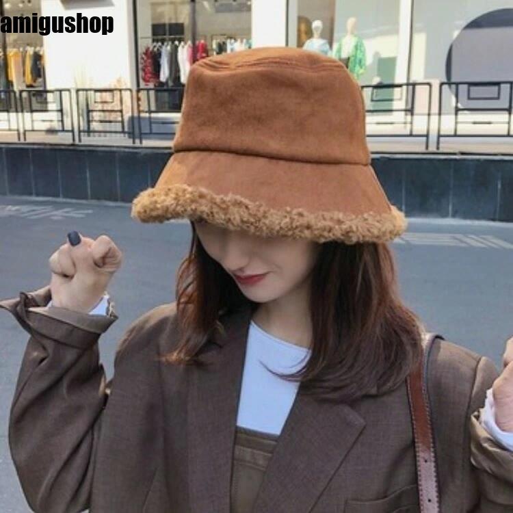 バケットハット ボア レディース メンズ 冬 ボアハット 帽子 サファリハット 裏ボア もこもこ スエード 暖かい あったか 大きいサイズ 折りたたみ おしゃれ か Hl0622 Maozi3 アミグshop 通販 Yahoo ショッピング