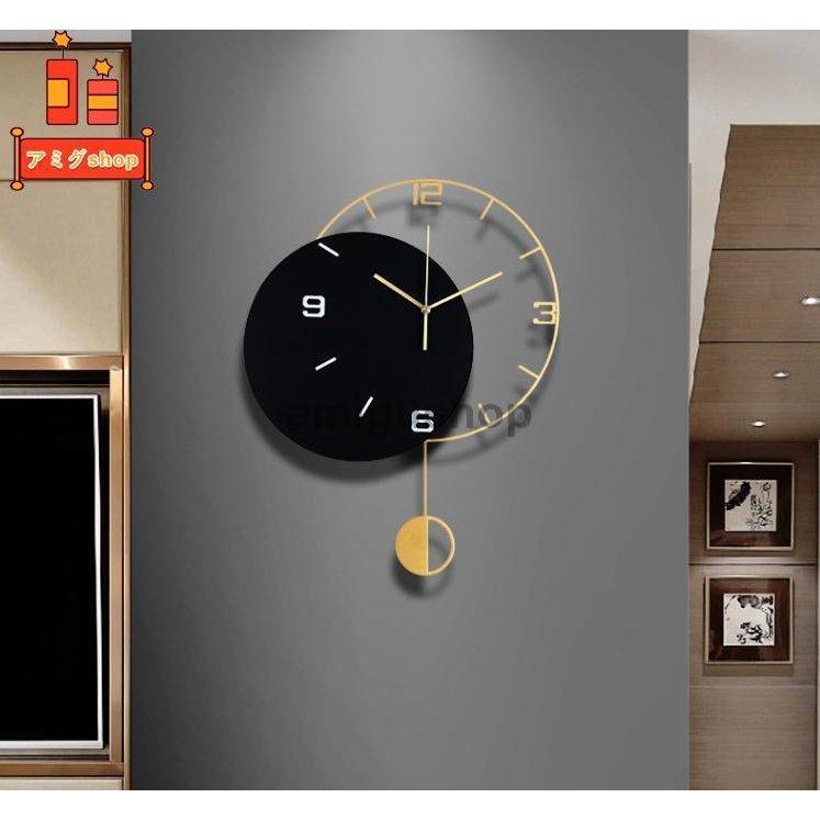 黒と空白の壁掛け時計 掛け時計 かけ時計 おしゃれ 壁飾り 北欧 おしゃれ プレゼント ギフト 北欧芸術風 Lz0217 Ss31 アミグshop 通販 Yahoo ショッピング
