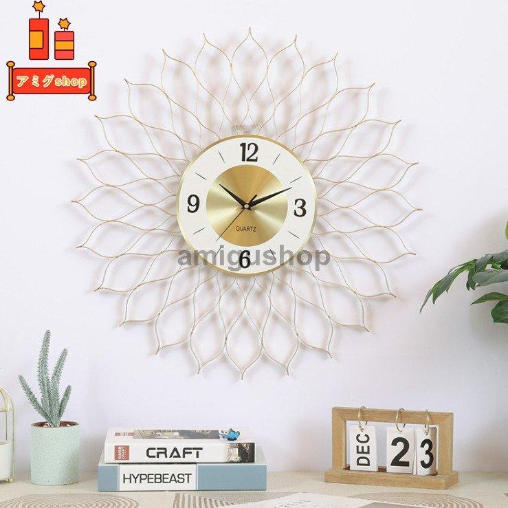 壁掛け時計 掛け時計 かけ時計 おしゃれ 壁飾り 北欧 おしゃれ ウォールクロック プレゼント ギフト 北欧芸術風 2 Lz0217 Ss395 アミグshop 通販 Yahoo ショッピング