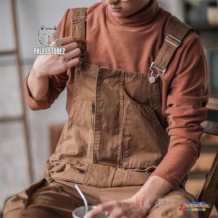 オーバーオール サロペット メンズ つなぎ ツナギ サルエルパンツ  