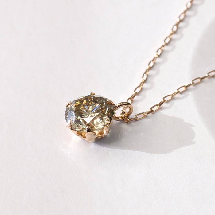 PT K18YG K18PG 0.5ct 一粒 ダイヤモンド ネックレス 鑑別カード PT K18YG K18PG 0.5ct 一粒 ダイヤモンド ネックレス 鑑別カード